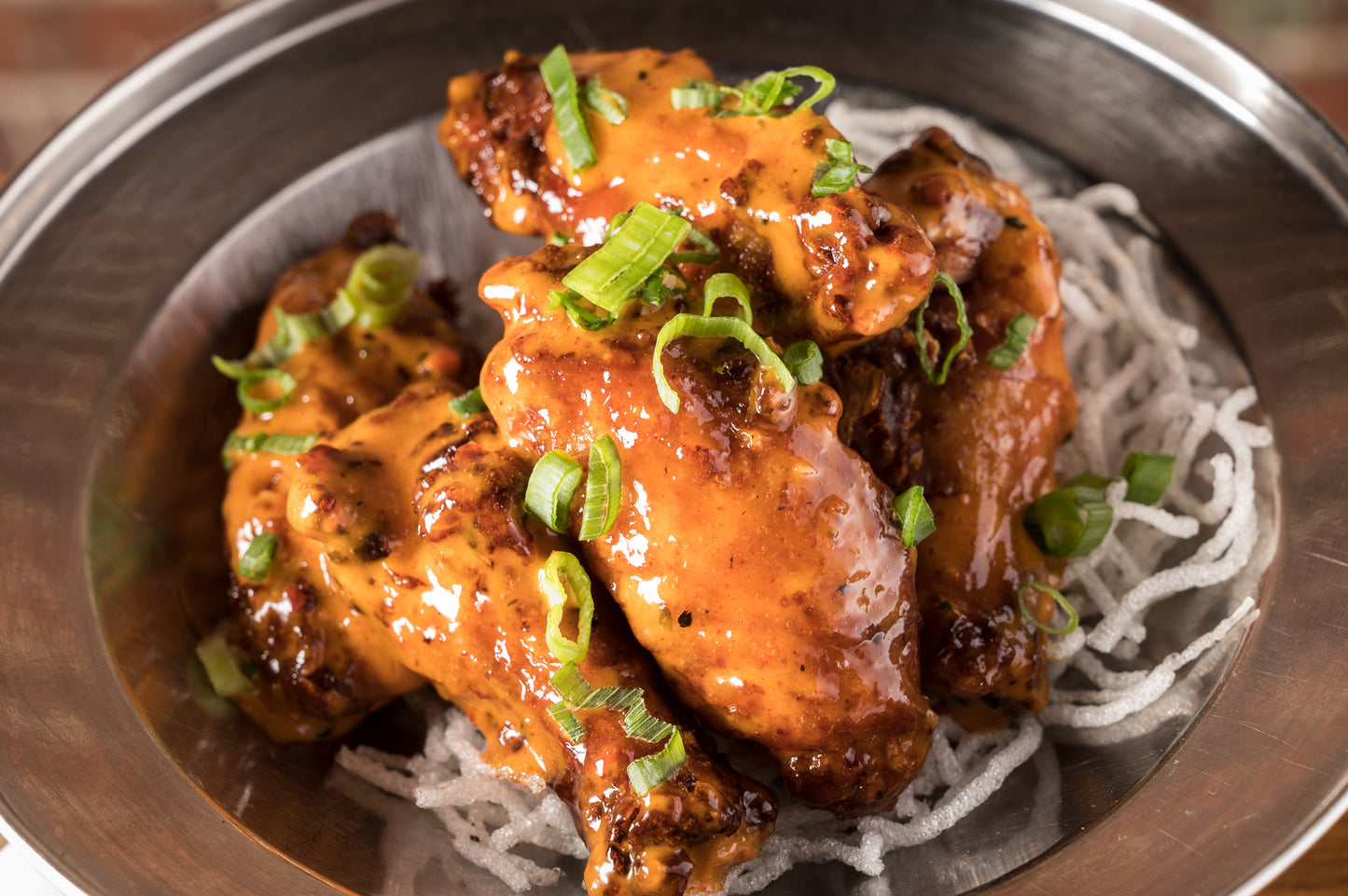 Ignite your senses with our Dragon Wing Sauce. This unique concoction blends the intense heat of chili peppers with the creamy richness of mayo, creating a velvety texture that coats your dish in bold, velvety flavor. Great for wings, sandwiches, salads, and as a dipping sauce (fries especially benefit from the creamy yet spicy kick).